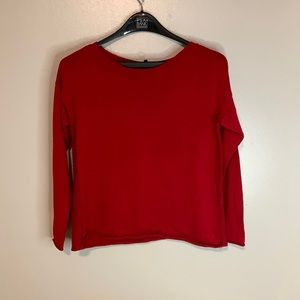 (SOLD) Eileen Fisher 100% merinowool pullover size small fits comfortable medium